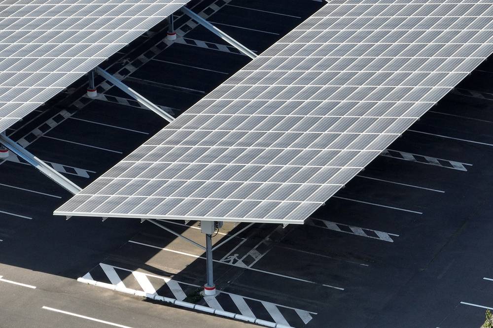 panneaux solaires installés
