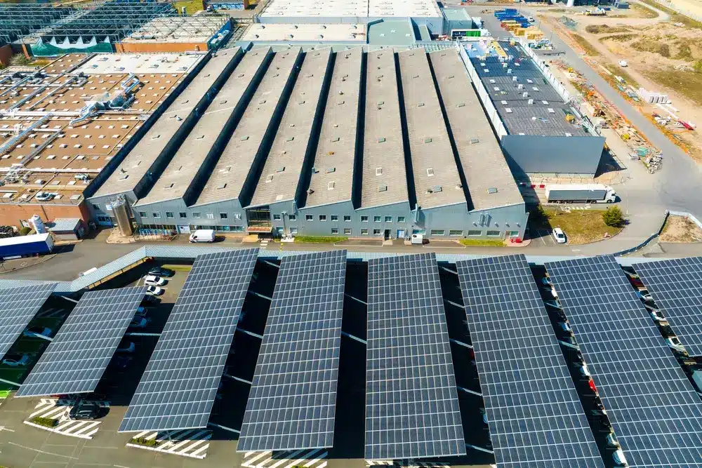 Ombrière solaire